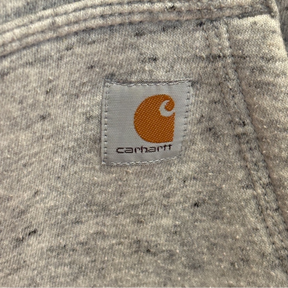 Carhartt relaxed Fit Sherpa Lined Full Zip Sweatshirt Hoodie Size XS - Picture 5 of 8